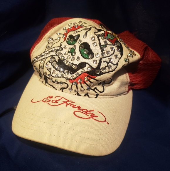 Ed Hardy Other - Vintage Ed Hardy Trucker Hat